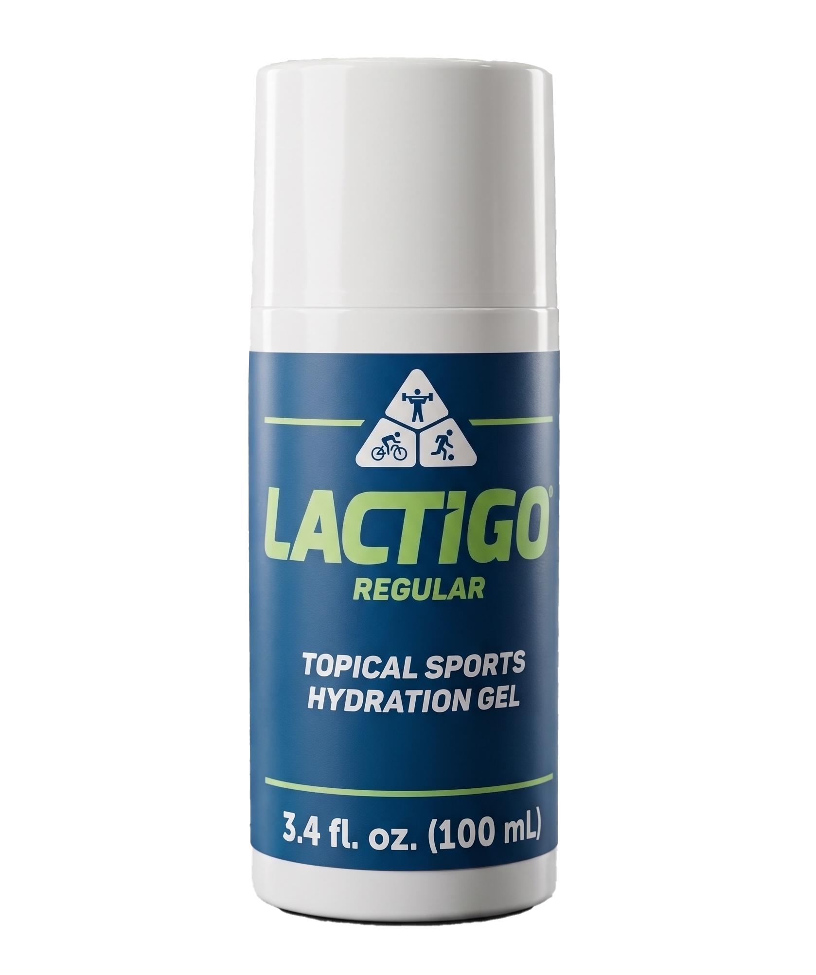 LactiGo Regular topical sports hydration gel, 100 mL tube