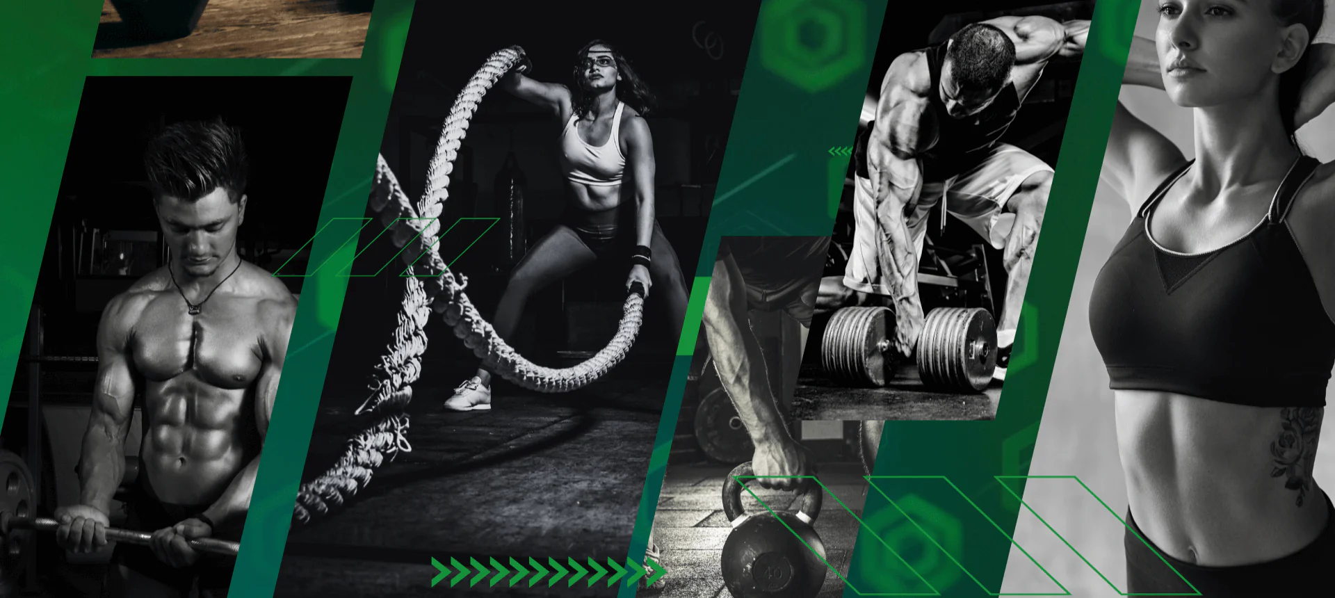 Athletes training